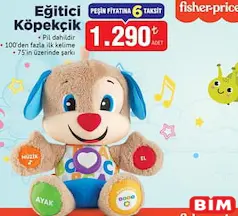 FİSHER PRİCE EĞİTİCİ KÖPEKÇİK